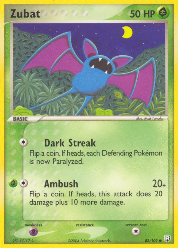 Zubat #82, Team Rocket Returns