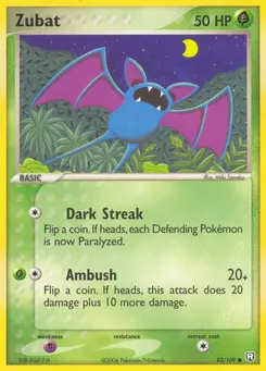 Zubat #82, Reverse Foil