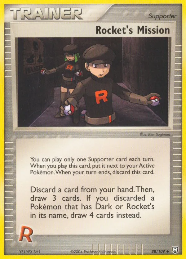 Rocket's Mission #88, Team Rocket Returns Reverse Foil