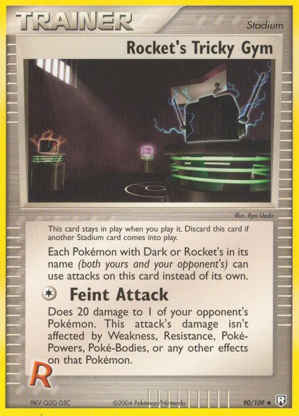 Rocket's Tricky Gym #90, Team Rocket Returns