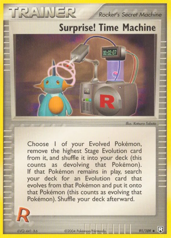 Surprise! Time Machine #91, Team Rocket Returns