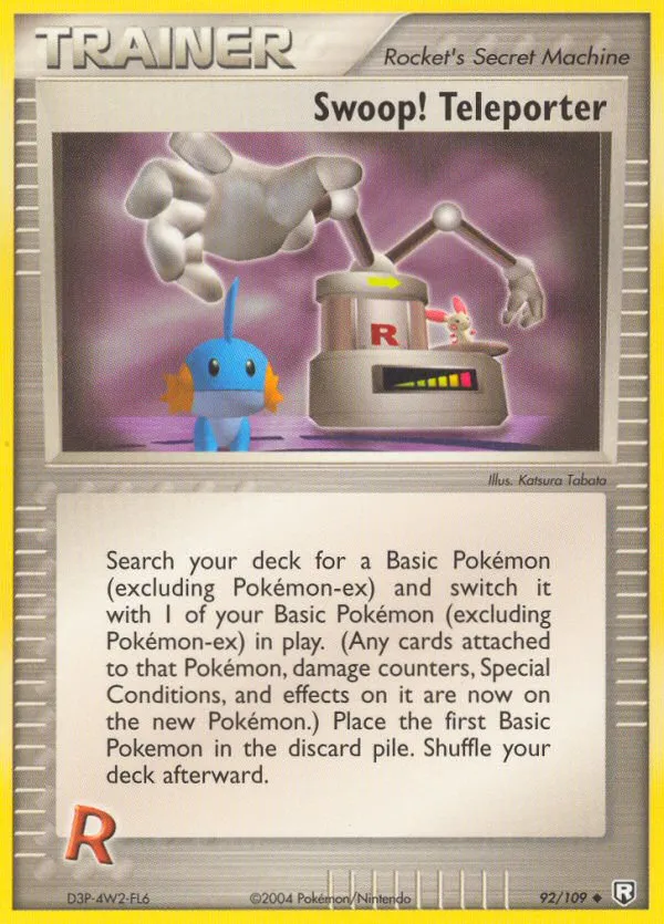Swoop! Teleporter #92, Team Rocket Returns