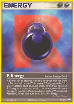 R Energy #95, Reverse Foil