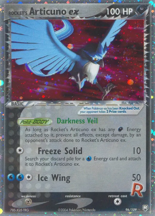 Rocket's Articuno ex #96, Team Rocket Returns