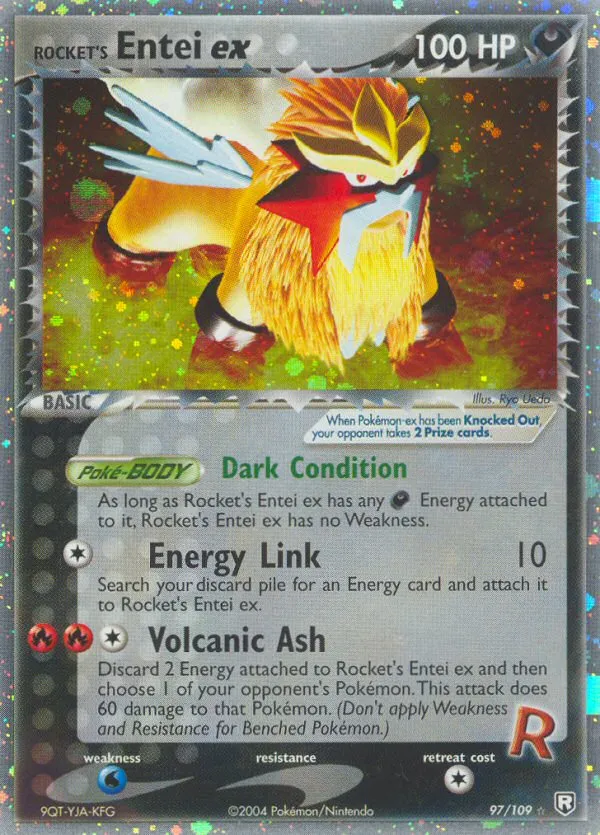 Rocket's Entei ex #97, Team Rocket Returns