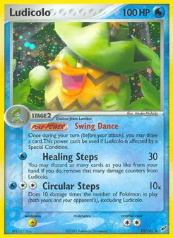 Ludicolo #10, Reverse Foil