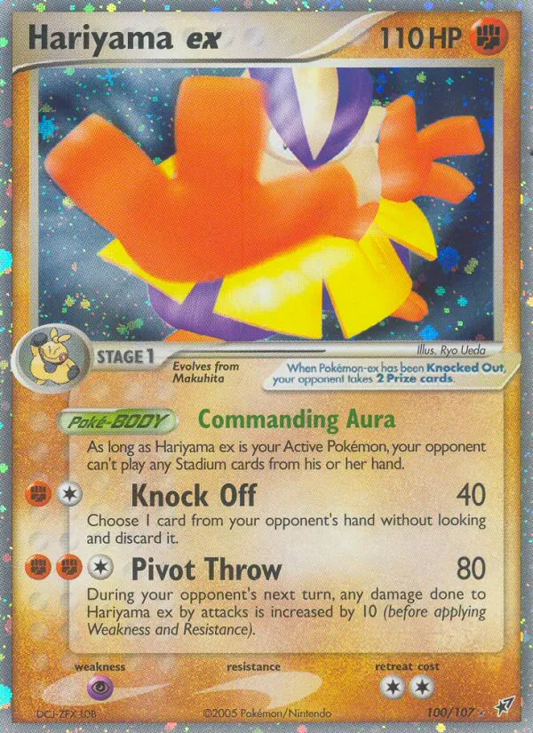Hariyama ex #100, Deoxys