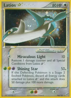 Latios ★ #106, Gold Star