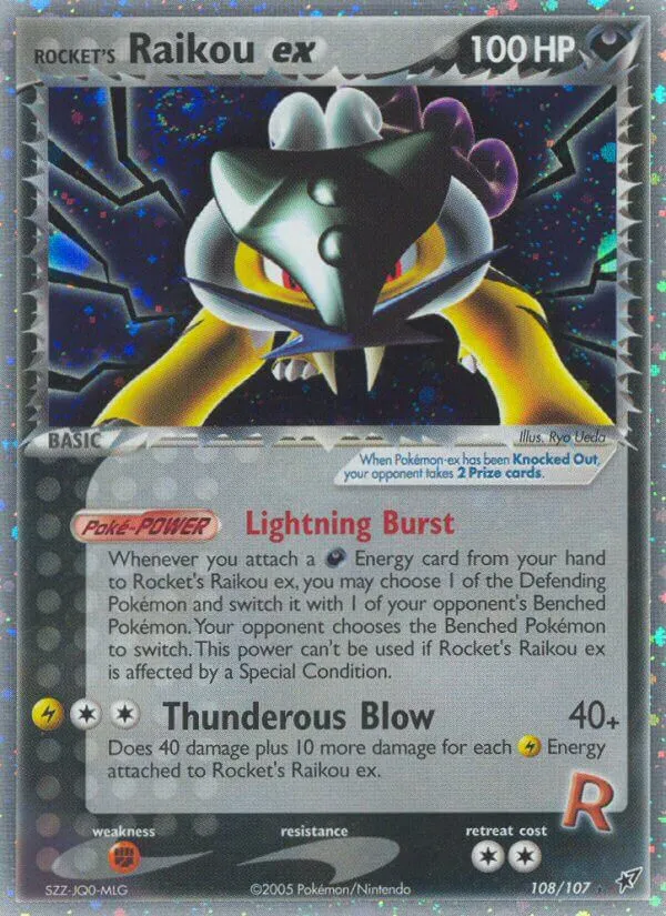 Rocket's Raikou ex #108, Deoxys