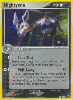 Mightyena #12, Reverse Foil