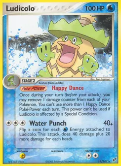 Ludicolo #19, Reverse Foil