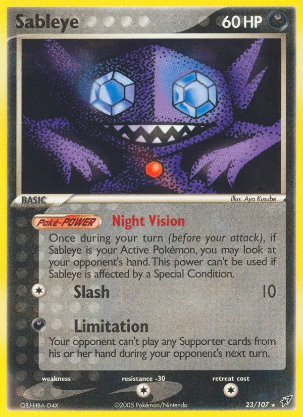 Sableye #23, Deoxys