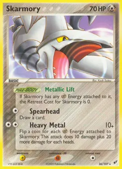 Skarmory #26, Reverse Foil