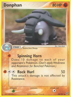 Donphan #30, Reverse Foil