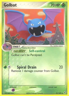Golbat #31, Reverse Foil