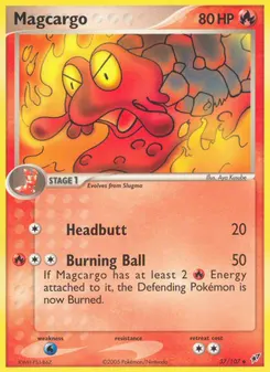 Magcargo #37, Reverse Foil