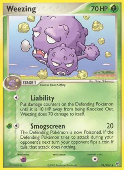 Weezing #51, Reverse Foil