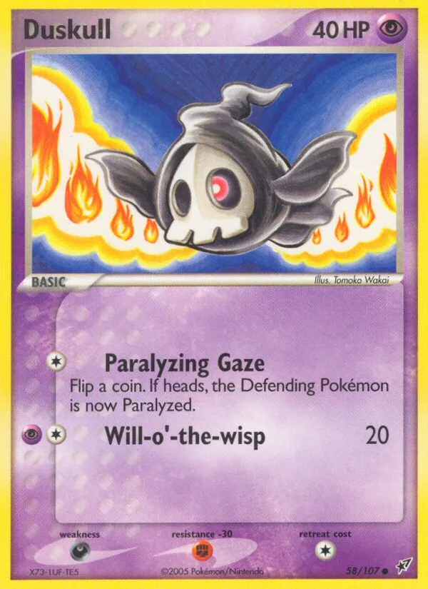Duskull #58, Deoxys