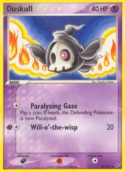 Duskull #58, Reverse Foil