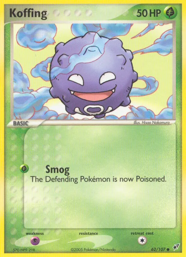 Koffing #62, Deoxys