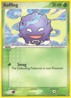 Koffing #62, Reverse Foil