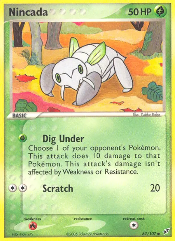 Nincada #67, Deoxys