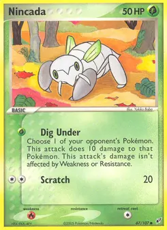 Nincada #67, Reverse Foil