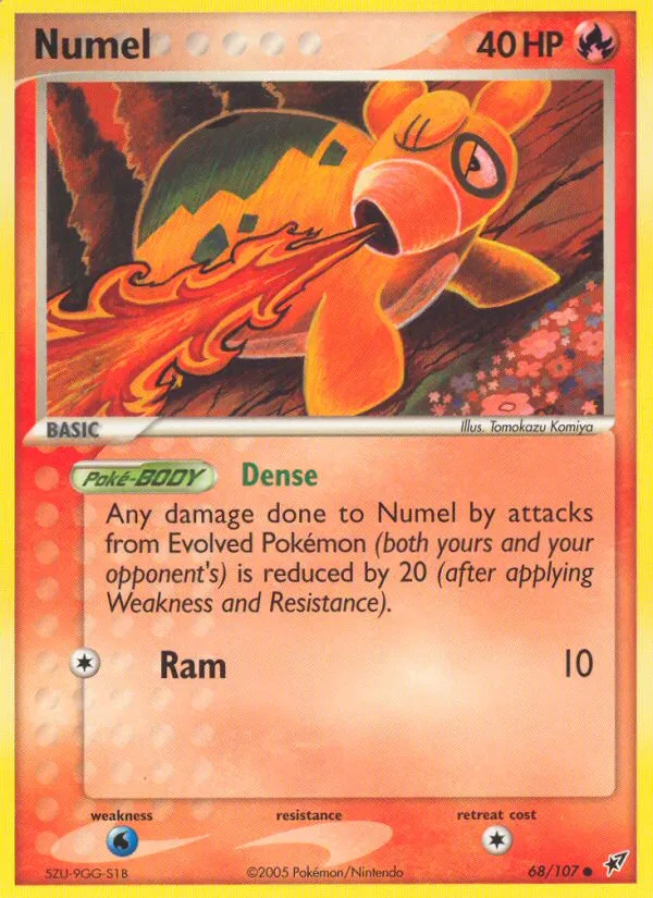Numel #68, Deoxys Reverse Foil
