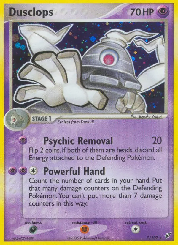 Dusclops #7, Deoxys