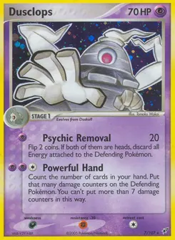 Dusclops #7, Reverse Foil