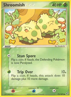 Shroomish #72, Reverse Foil