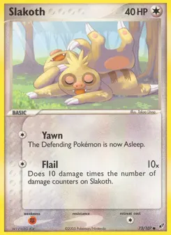 Slakoth #73, Reverse Foil