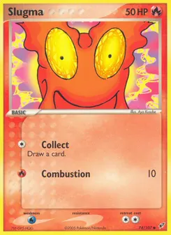 Slugma #74, Reverse Foil