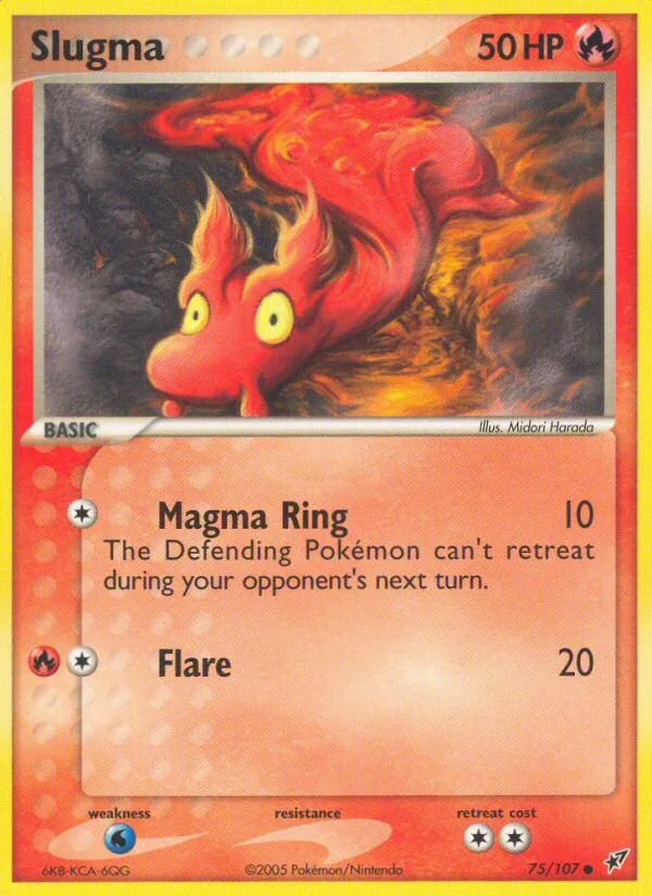 Slugma #75, Deoxys