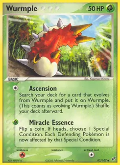 Wurmple #82, Reverse Foil