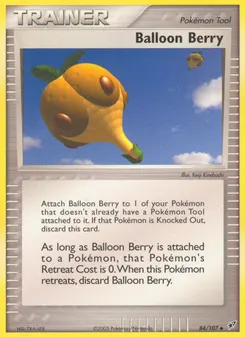 Balloon Berry #84, Reverse Foil