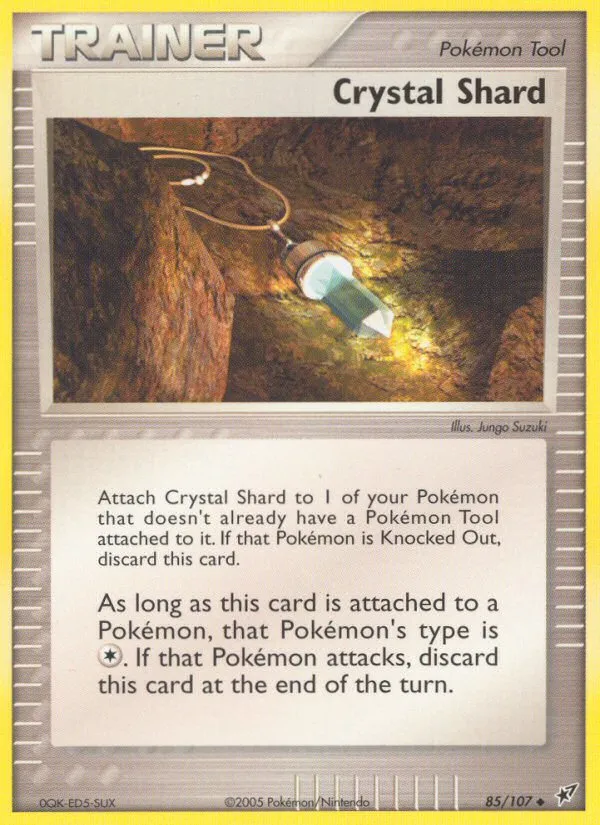 Crystal Shard #85, Deoxys Reverse Foil