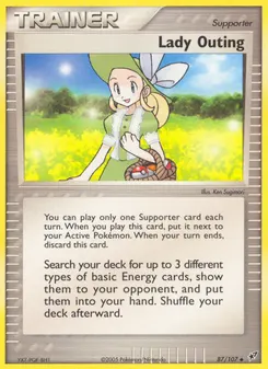 Lady Outing #87, Reverse Foil