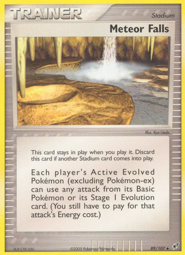 Meteor Falls #89, Deoxys Reverse Foil