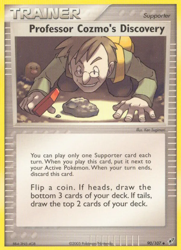 Professor Cozmo's Discovery #90, Deoxys Reverse Foil
