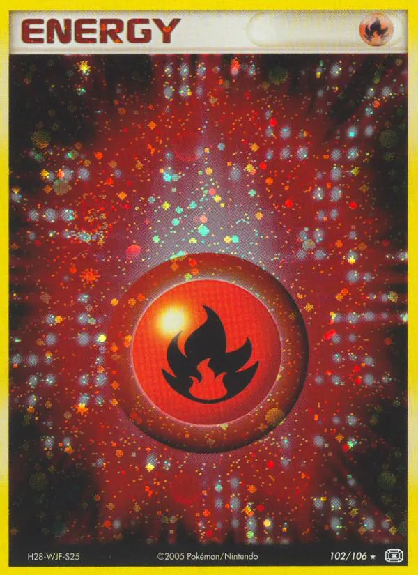 Fire Energy #102, Emerald