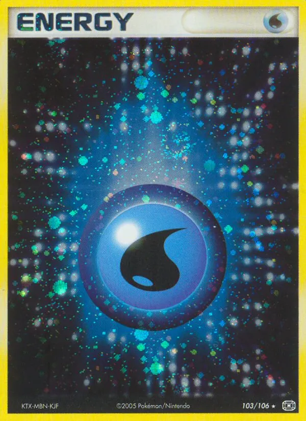 Water Energy #103, Emerald