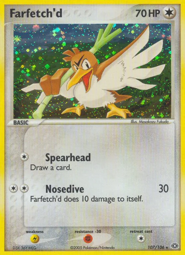 Farfetch'd #107, Emerald