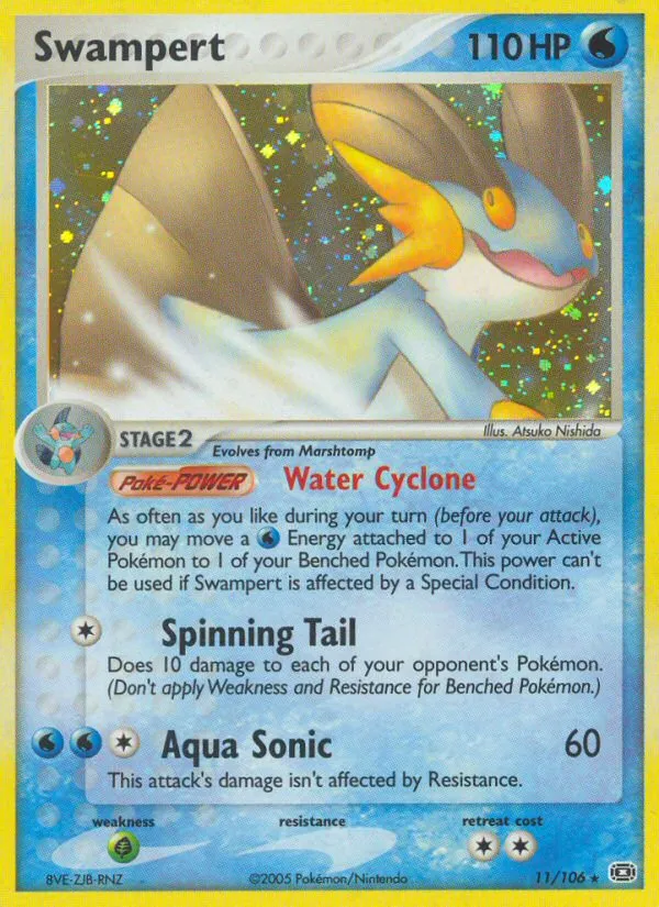 Swampert #11, Emerald