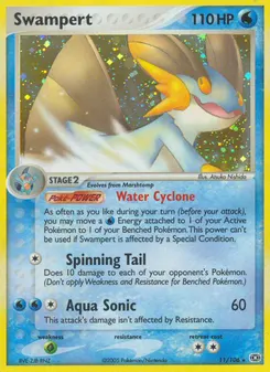 Swampert #11, Reverse Foil