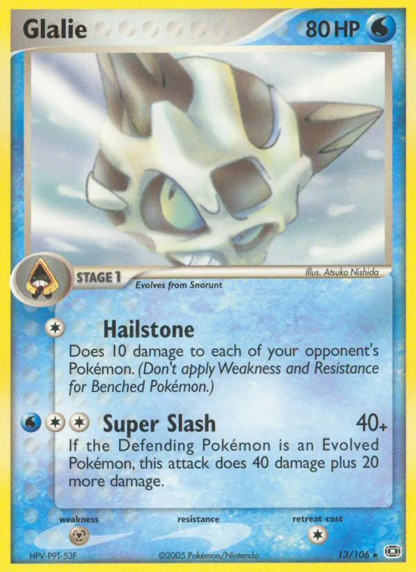 Glalie #13, Emerald Reverse Foil