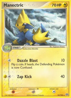 Manectric #16, Reverse Foil