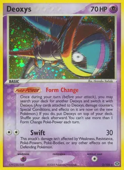 Deoxys #2, Reverse Foil