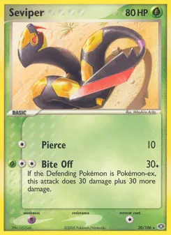 Seviper #20, Reverse Foil