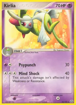 Kirlia #33, Reverse Foil